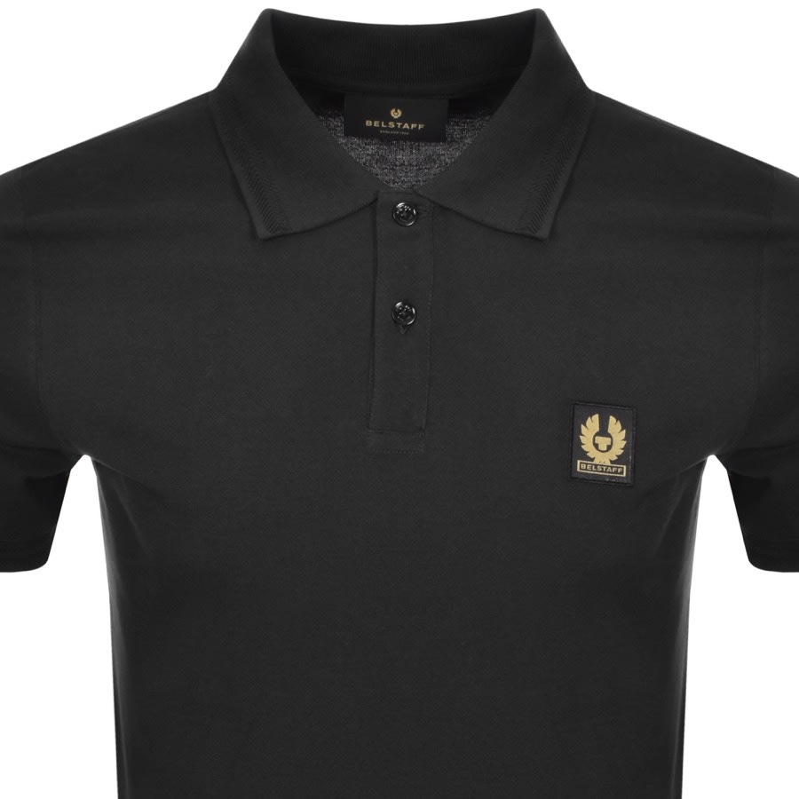 Alternative Image for ProductBelstaff Logo Polo T Shirt Black2
